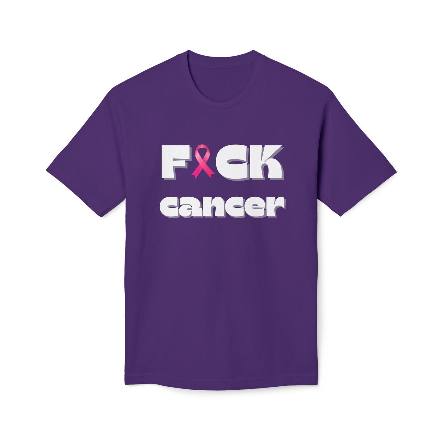Bold Cancer Awareness T-Shirt, Breast Cancer Support Tee, Unisex Apparel, Inspirational Gift, Made in USA, Fighting Cancer Gear