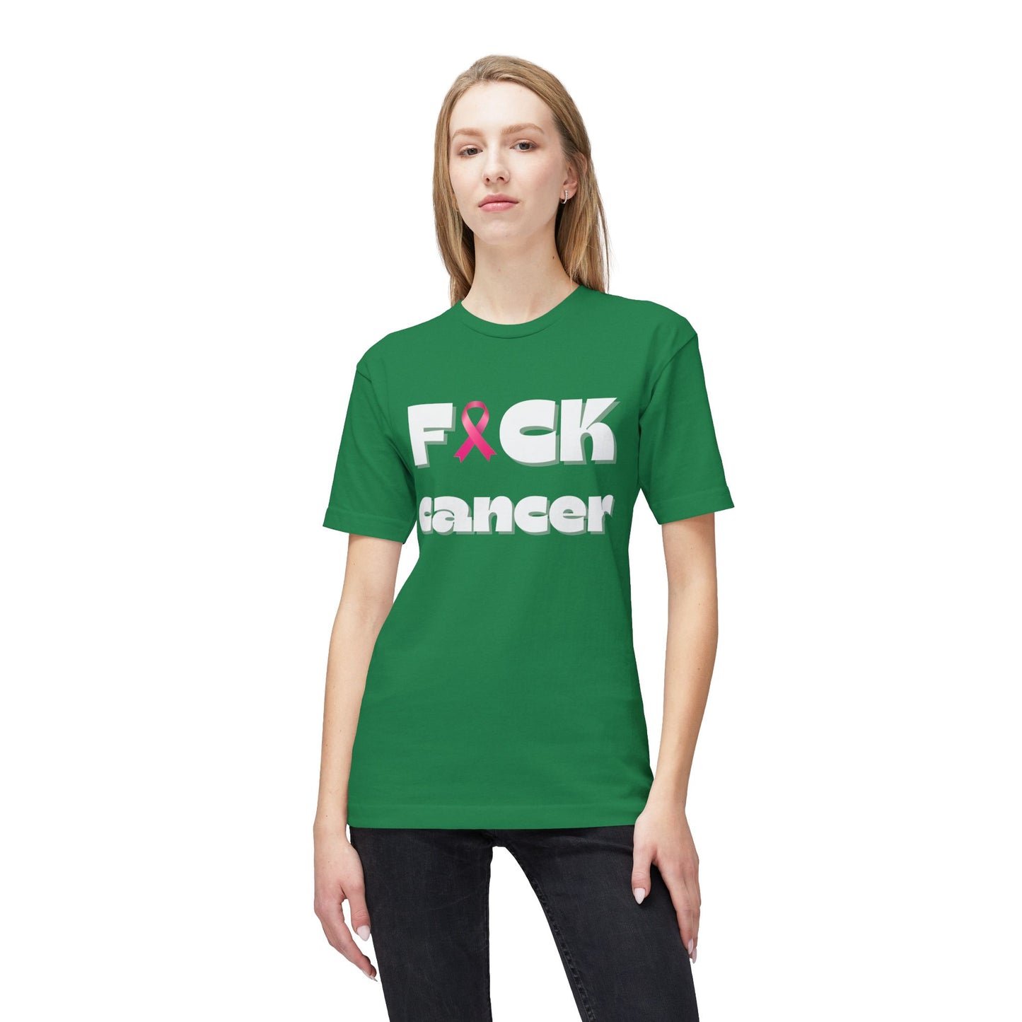Bold Cancer Awareness T-Shirt, Breast Cancer Support Tee, Unisex Apparel, Inspirational Gift, Made in USA, Fighting Cancer Gear