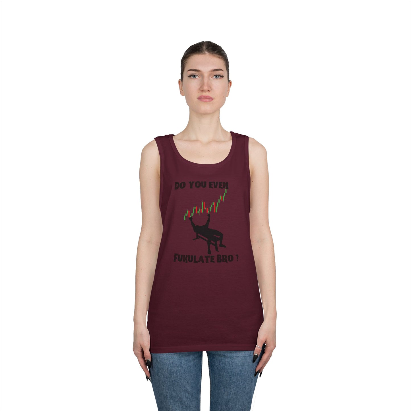 Workout Tank for Traders, Geeky Summer Apparel, Do You Even Fulkulate Bro?, Gift for Traders, Unisex Cotton Top
