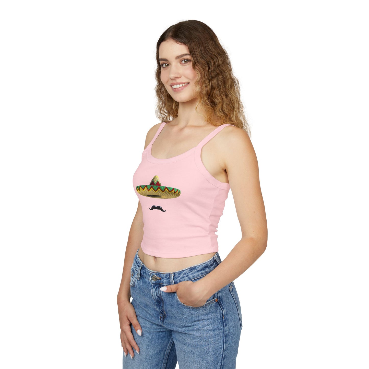Easy Halloween Costume - Temu Obama - Dollar Store Obama - Sombrero Tank, Gift for Her