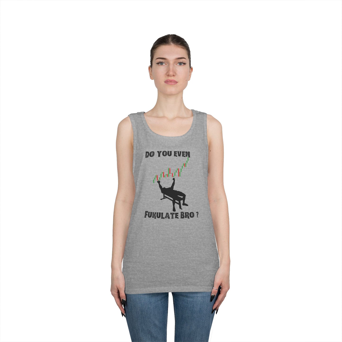 Workout Tank for Traders, Geeky Summer Apparel, Do You Even Fulkulate Bro?, Gift for Traders, Unisex Cotton Top