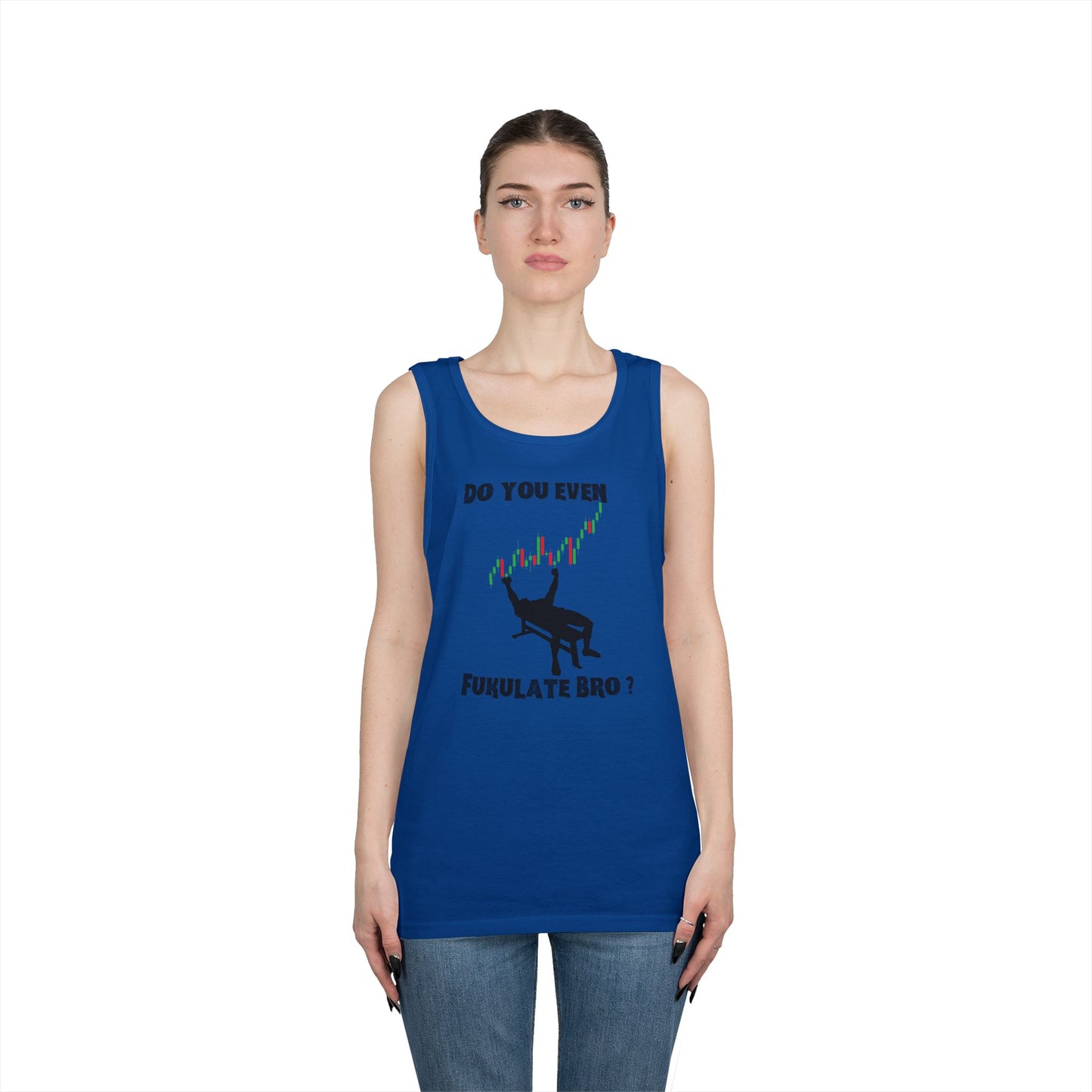 Workout Tank for Traders, Geeky Summer Apparel, Do You Even Fulkulate Bro?, Gift for Traders, Unisex Cotton Top