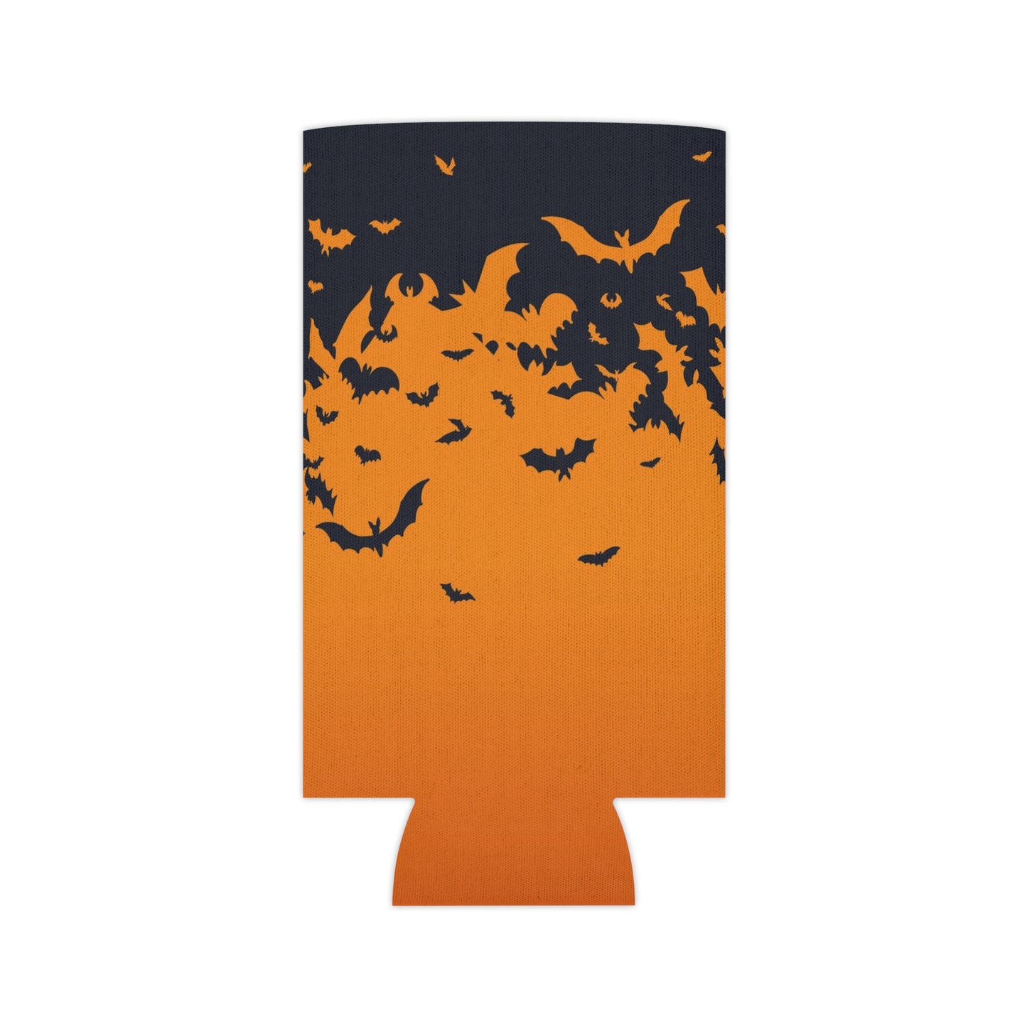 Spooky Bat Can Cooler, Halloween Beverage Holder, Fall Party Accessory, Outdoor Gathering Gift, Fun Drink Sleeve