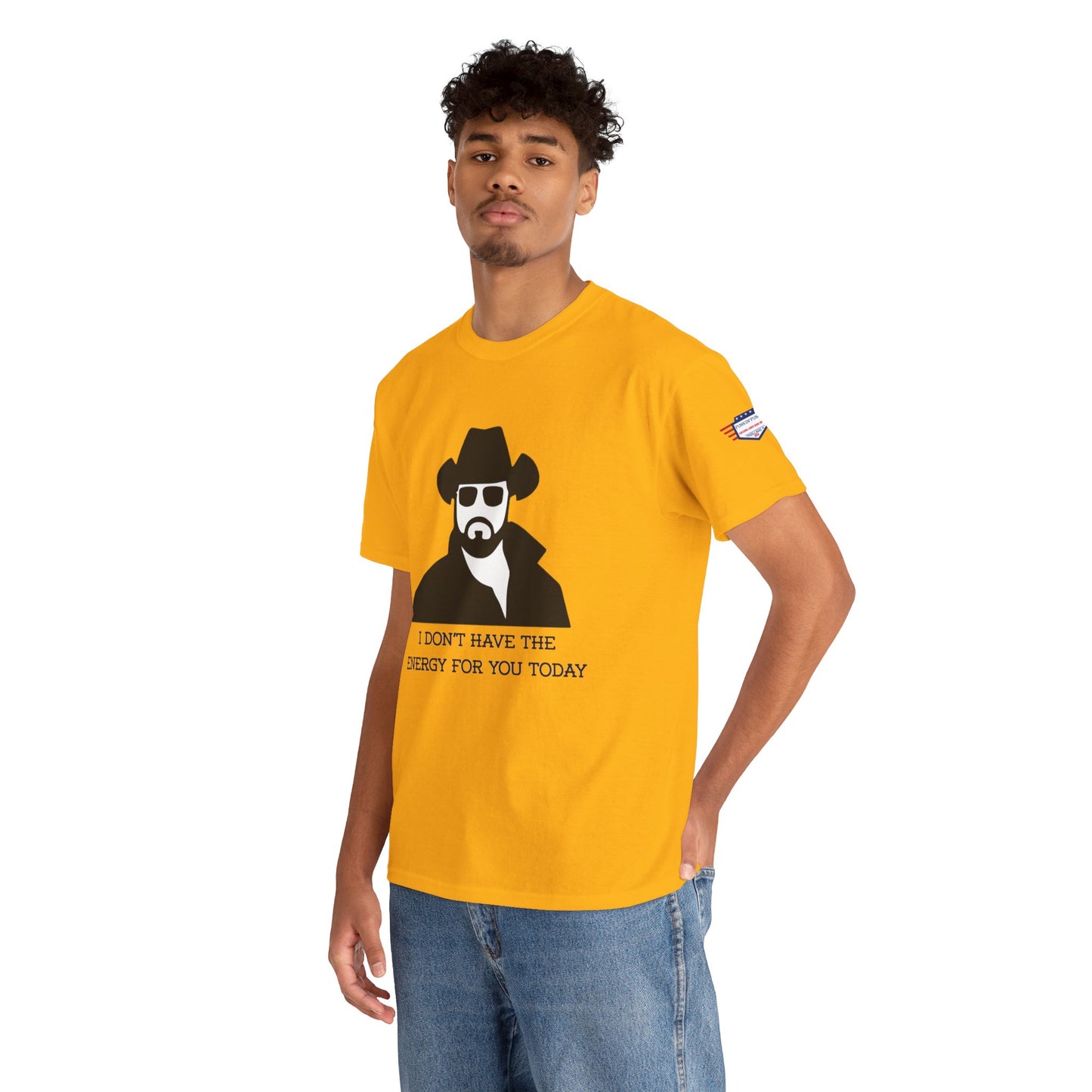 I Don't Have the Energy for You Today, Casual Wear, Gift for Friends, Funny Quote Shirt, Relaxed Fit Shirt