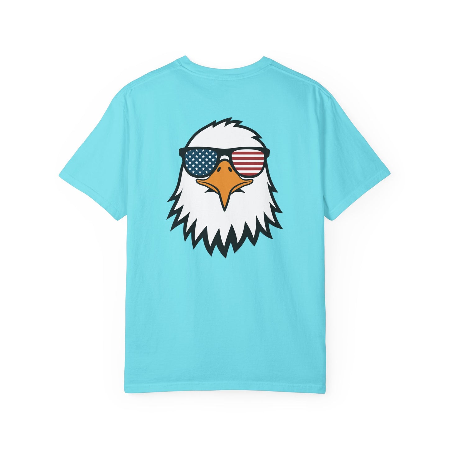 Grillin' Like a Villain Unisex T-Shirt | Patriotic BBQ Tee with Eagle Design