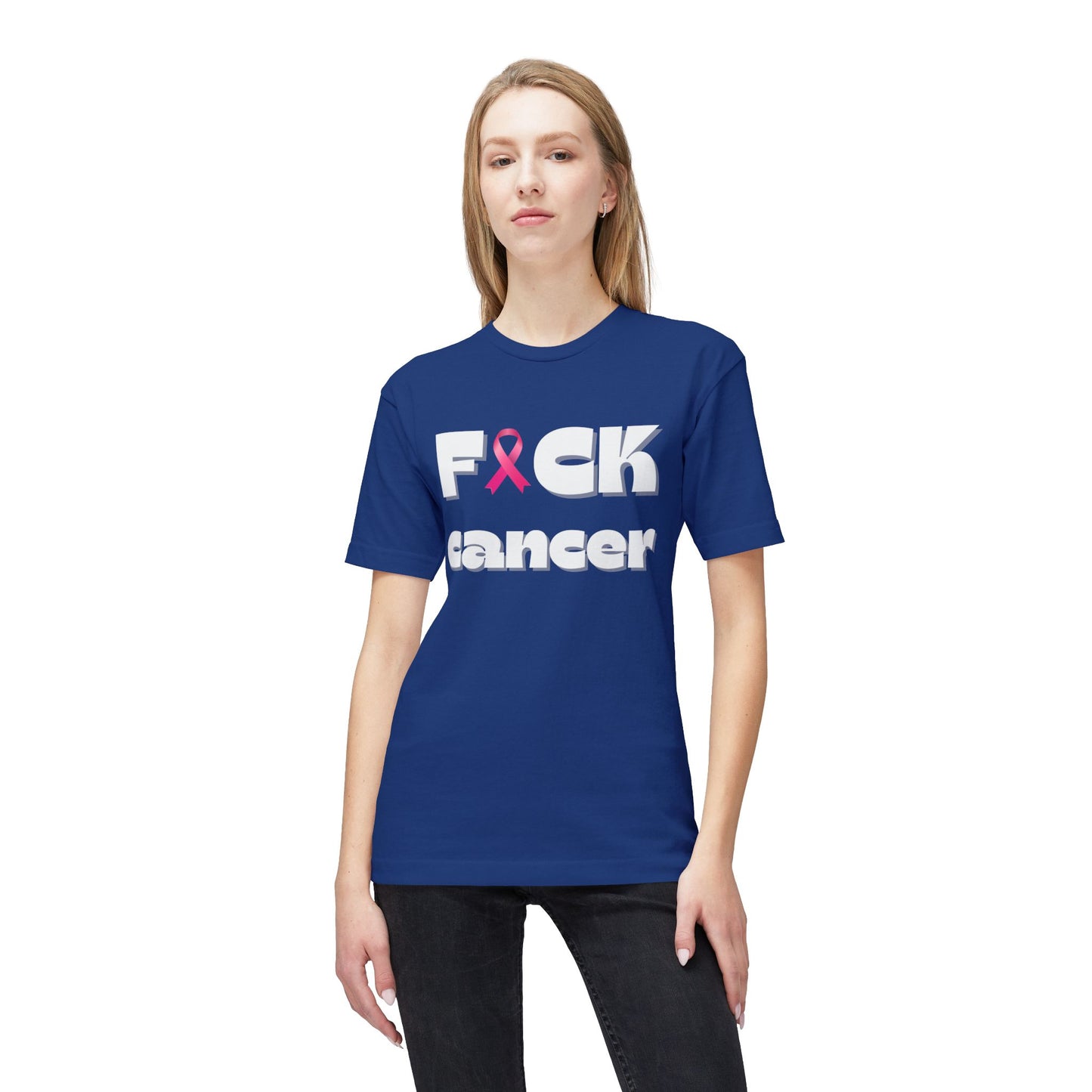 Bold Cancer Awareness T-Shirt, Breast Cancer Support Tee, Unisex Apparel, Inspirational Gift, Made in USA, Fighting Cancer Gear