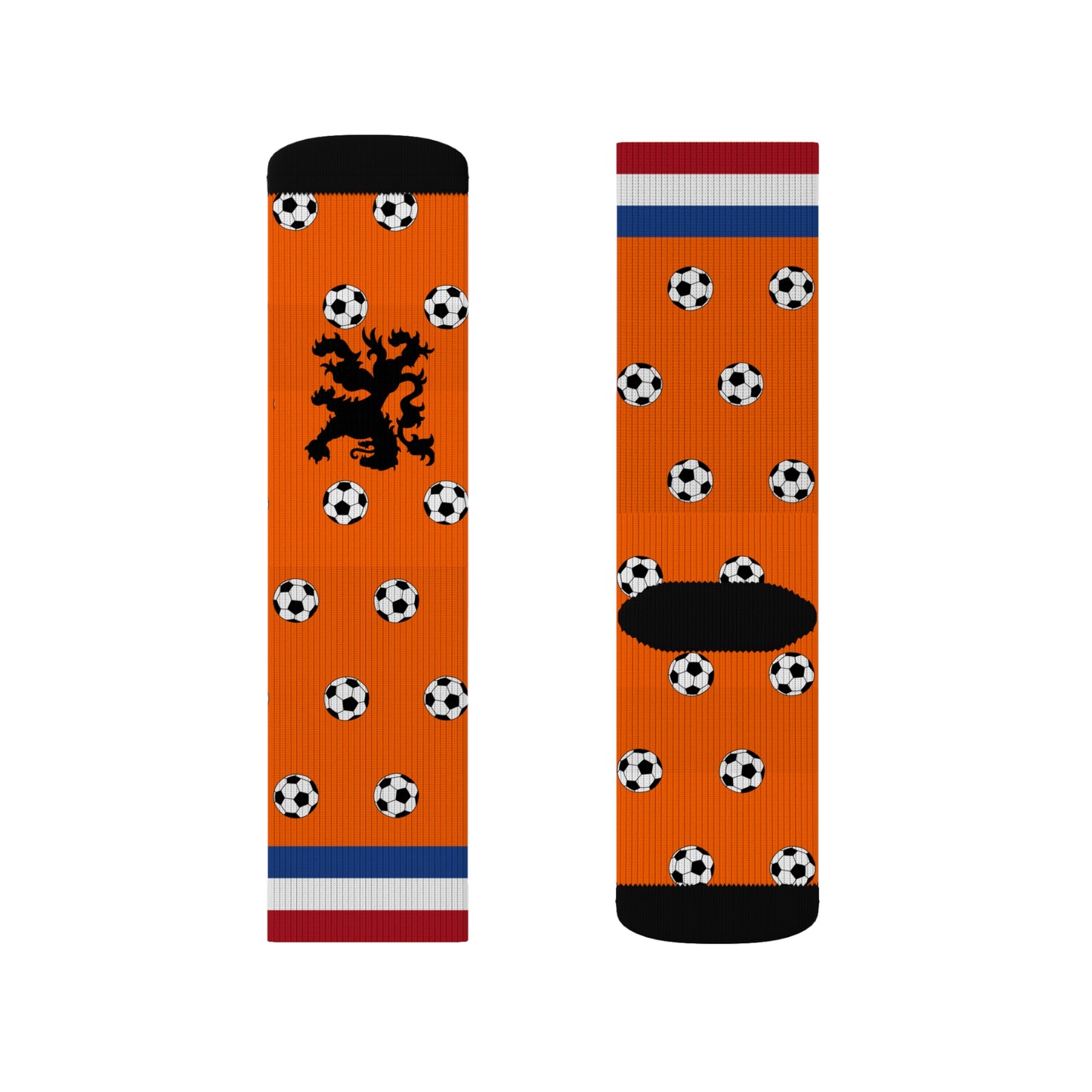 Dutch Voetbal Sokken - Perfect for Game Day, Gifts for Soccer Fans, Sportswear, Athleisure, Fun Accessories