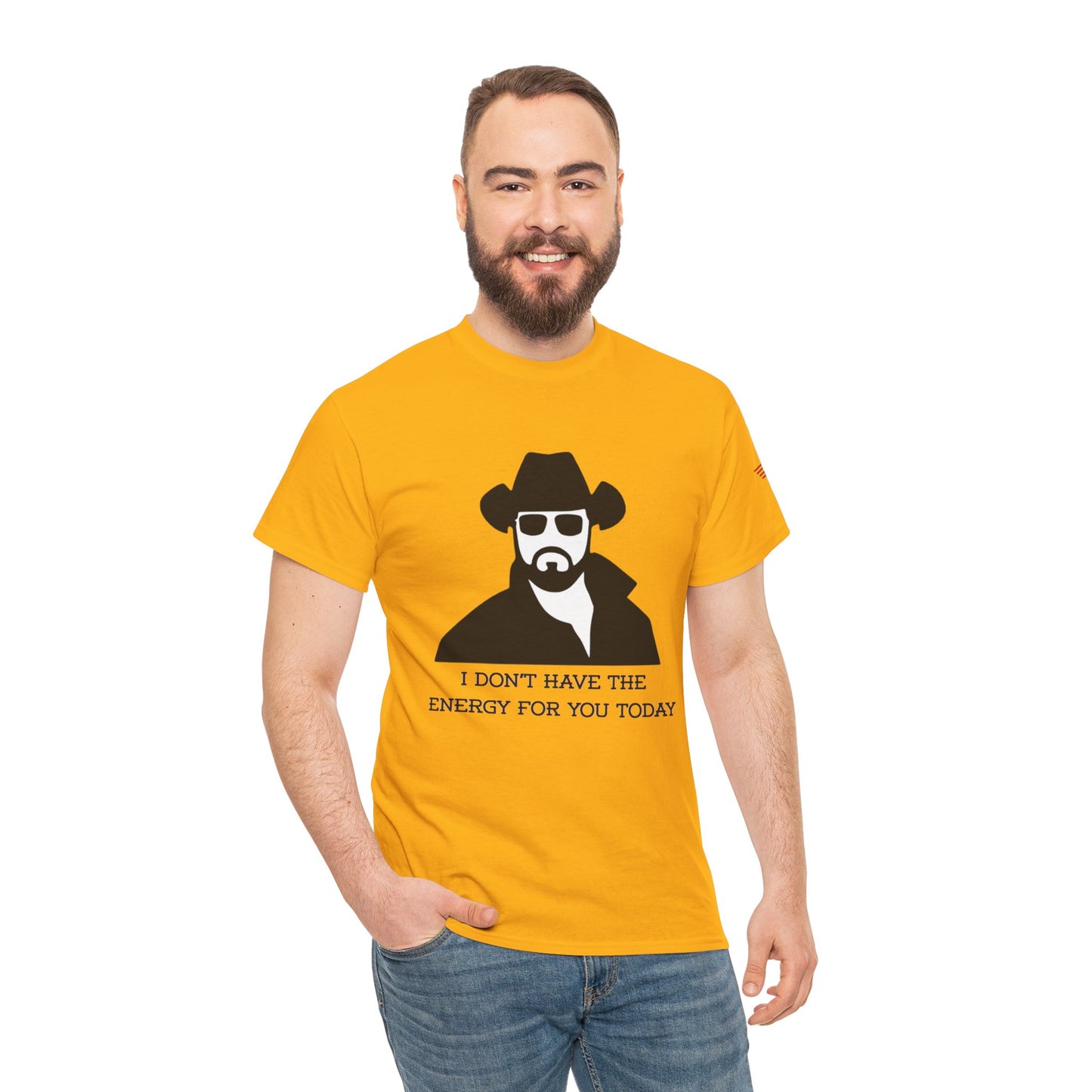 I Don't Have the Energy for You Today, Casual Wear, Gift for Friends, Funny Quote Shirt, Relaxed Fit Shirt