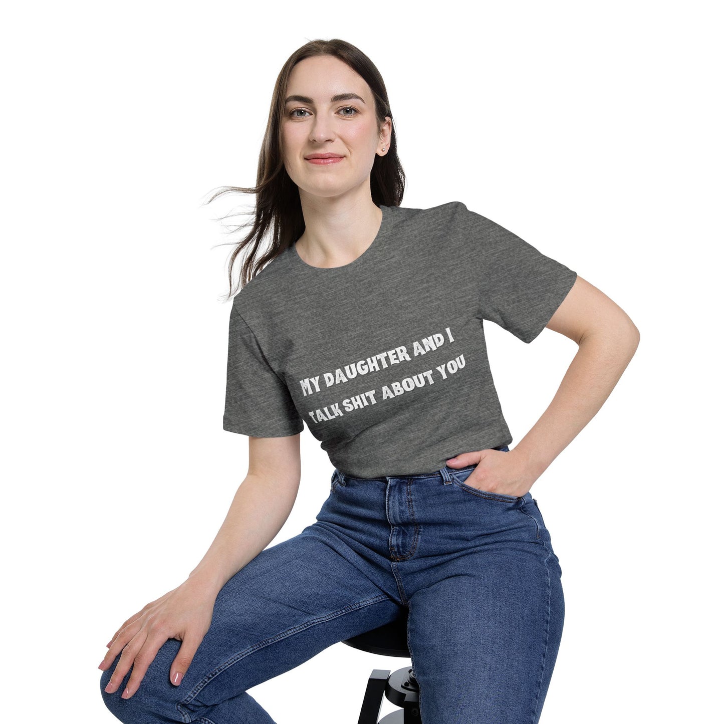 Humorous Family T-Shirt - Unisex Short-Sleeve Jersey Tee - Gift for Moms, Family Gatherings, Casual Wear