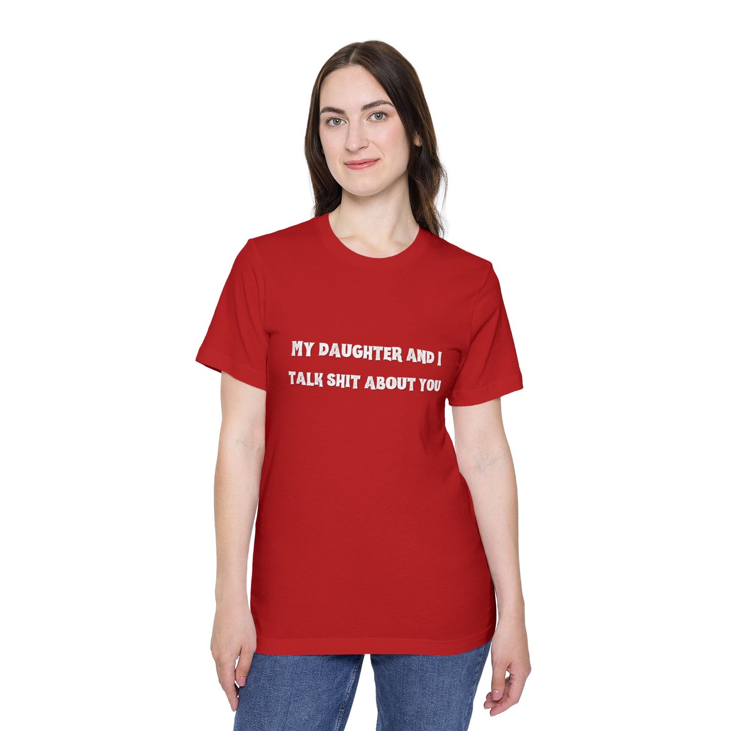 Humorous Family T-Shirt - Unisex Short-Sleeve Jersey Tee - Gift for Moms, Family Gatherings, Casual Wear