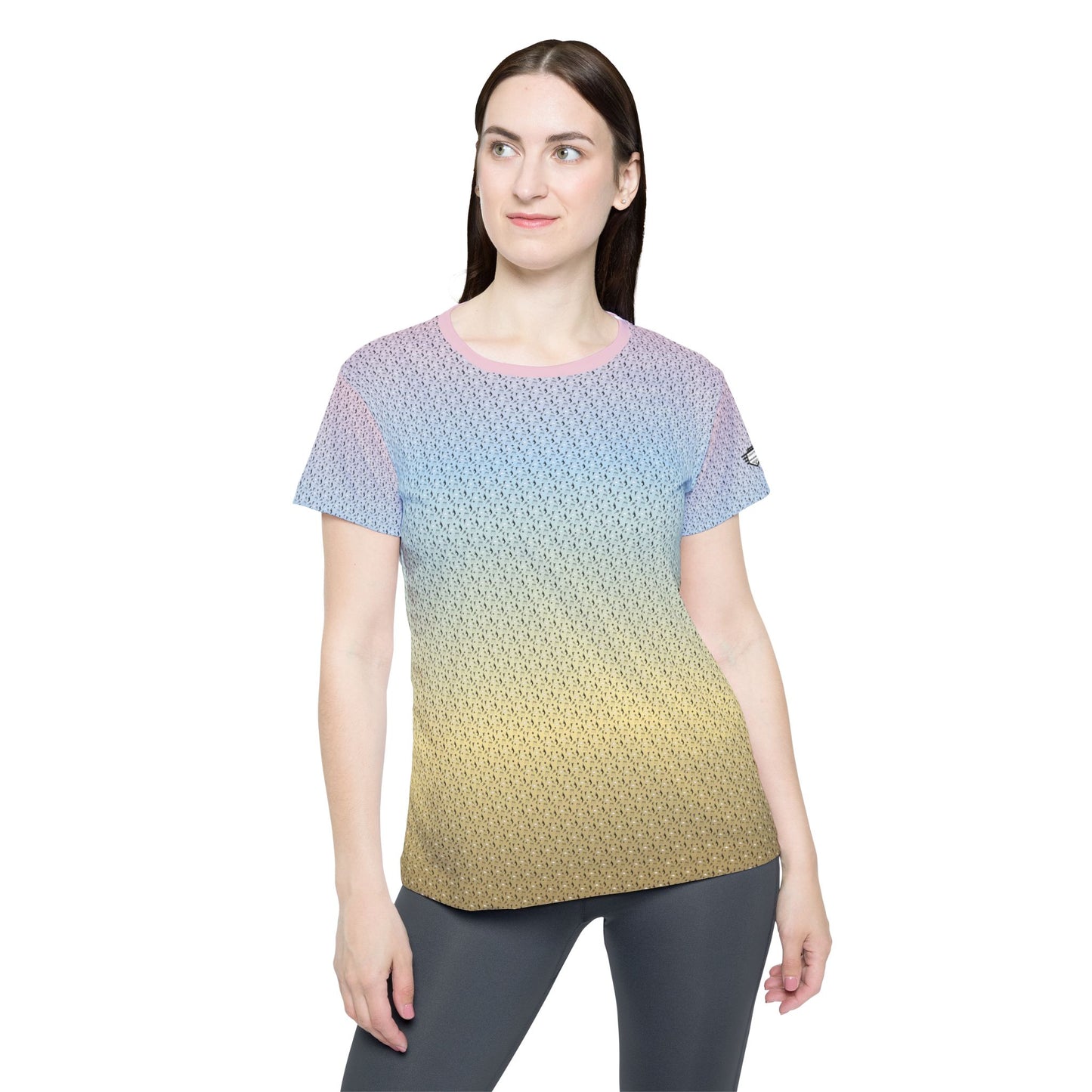 Ladies Match - Tennis Pattern Gradient - Contact us for Customization
