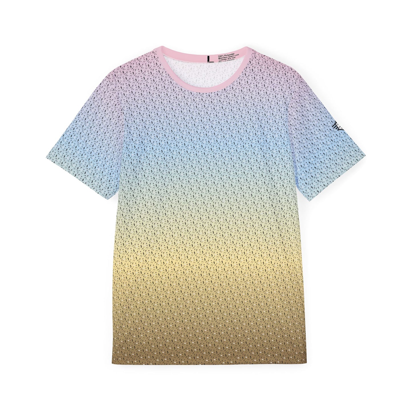 Sports Jersey - Tennis Pattern Gradient Jersey