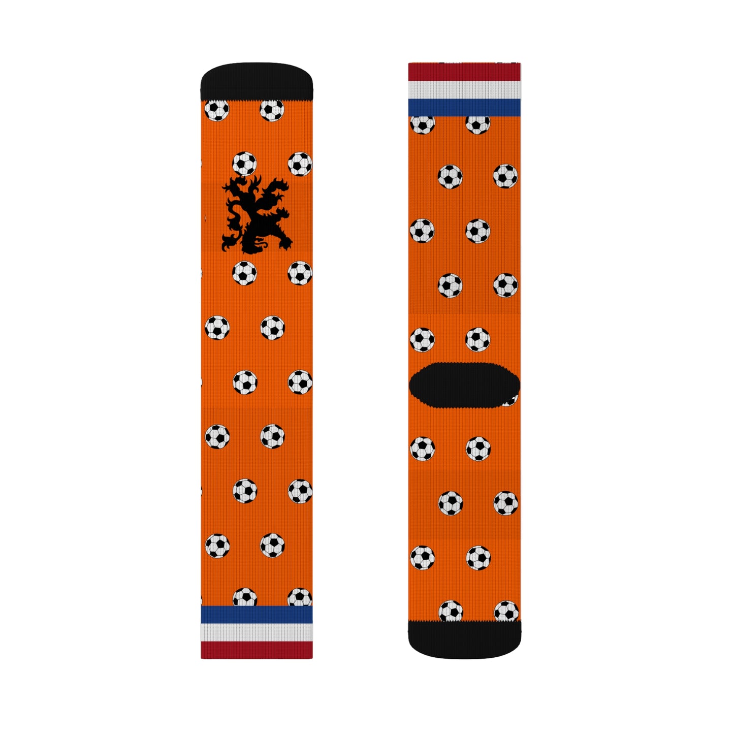 Dutch Voetbal Sokken - Perfect for Game Day, Gifts for Soccer Fans, Sportswear, Athleisure, Fun Accessories