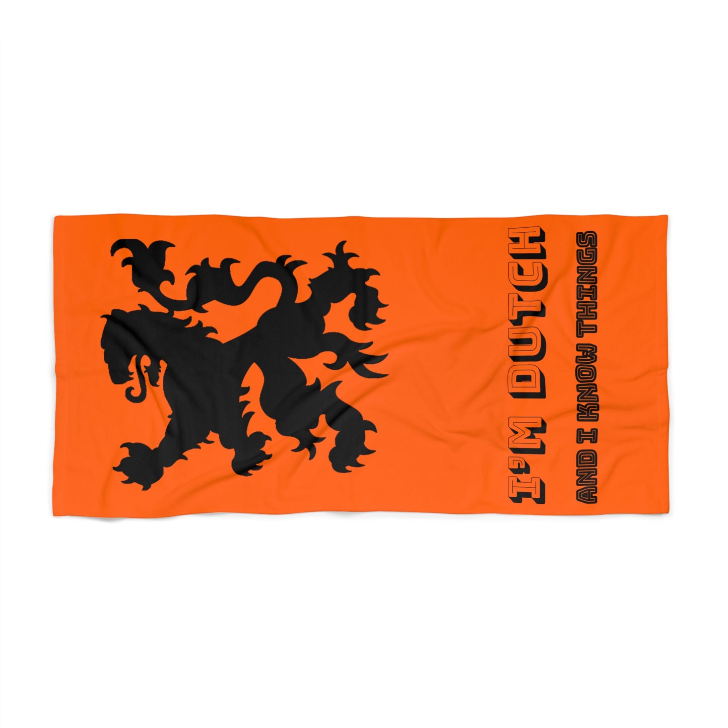 Badhanddoek - Dutch Pride Beach Towel - Perfect for Summer Fun, Pool Days, Dutch Festivals, Travel, and Gift Giving