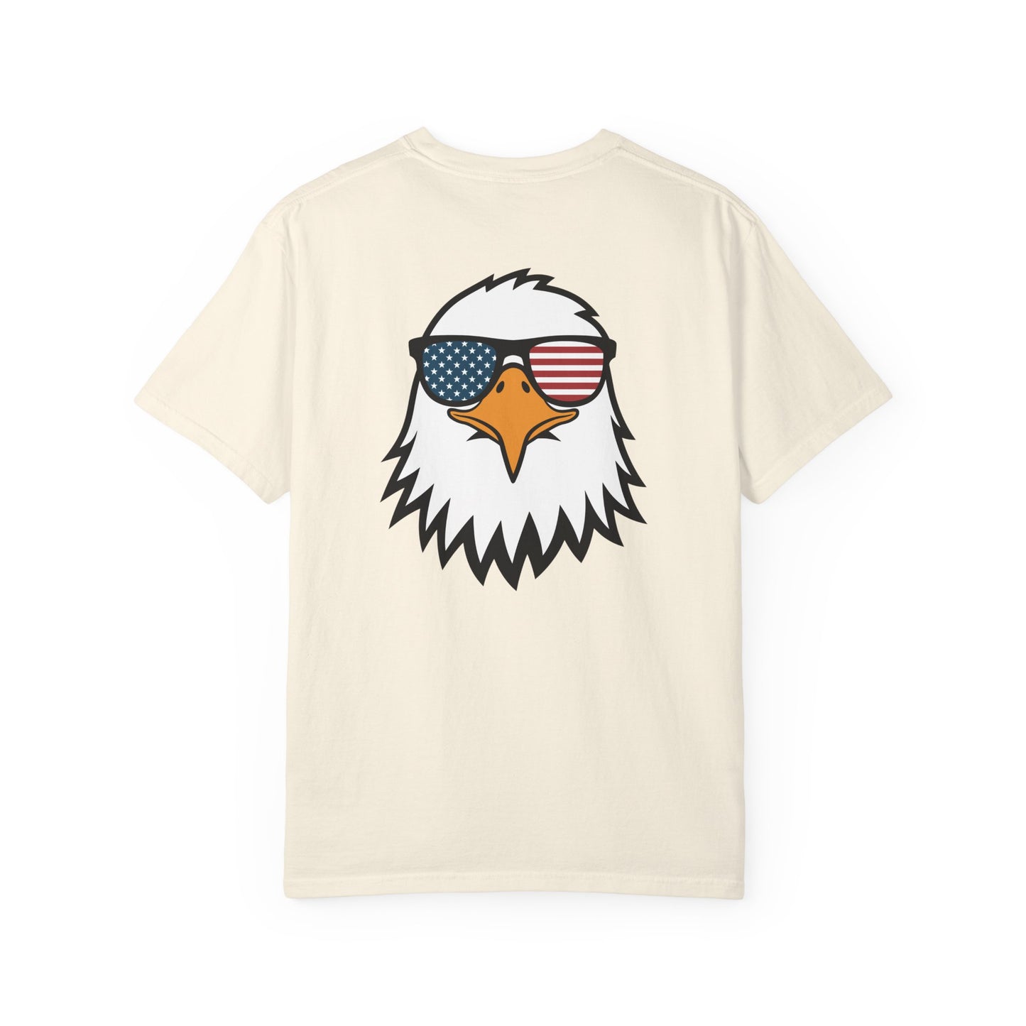 Grillin' Like a Villain Unisex T-Shirt | Patriotic BBQ Tee with Eagle Design