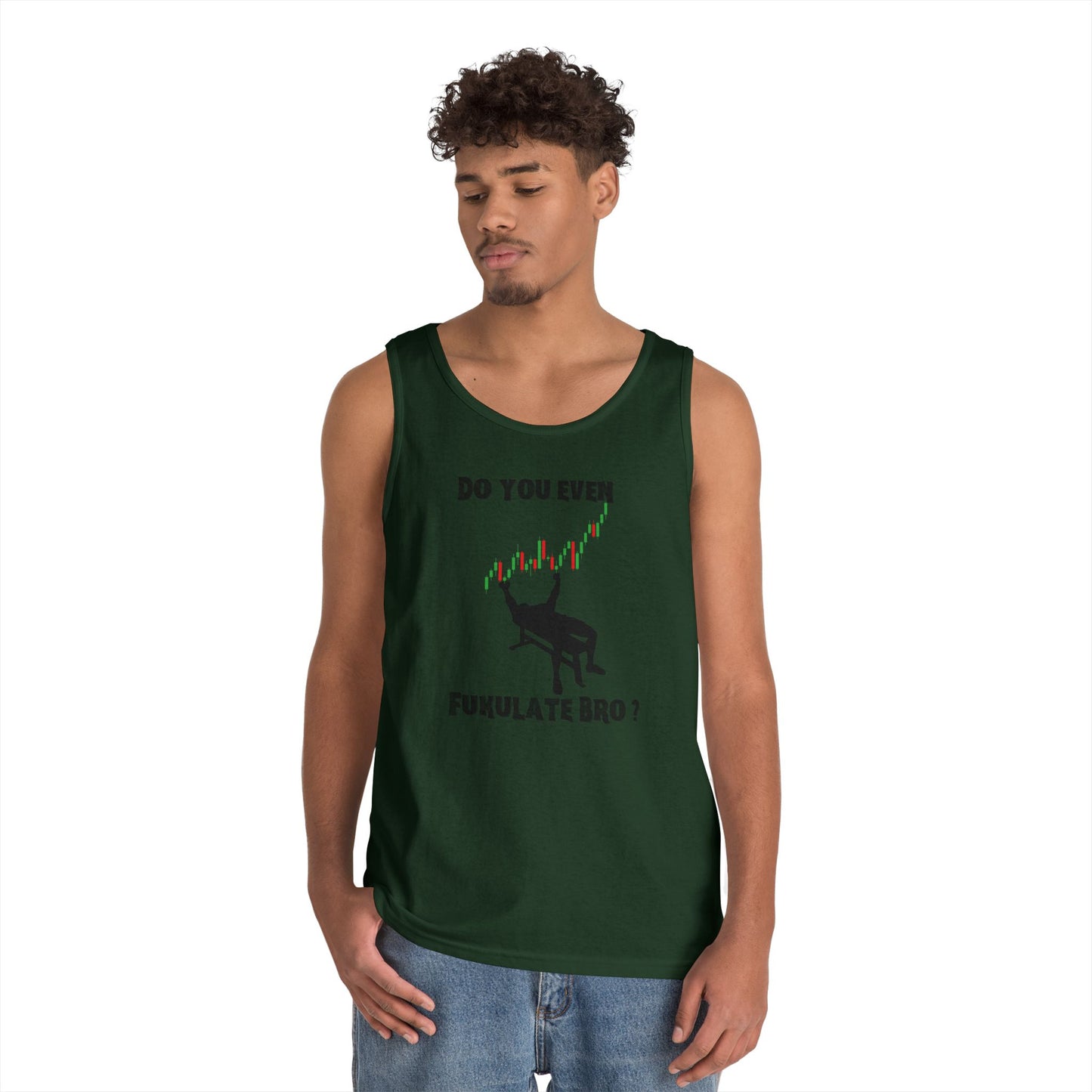 Workout Tank for Traders, Geeky Summer Apparel, Do You Even Fulkulate Bro?, Gift for Traders, Unisex Cotton Top