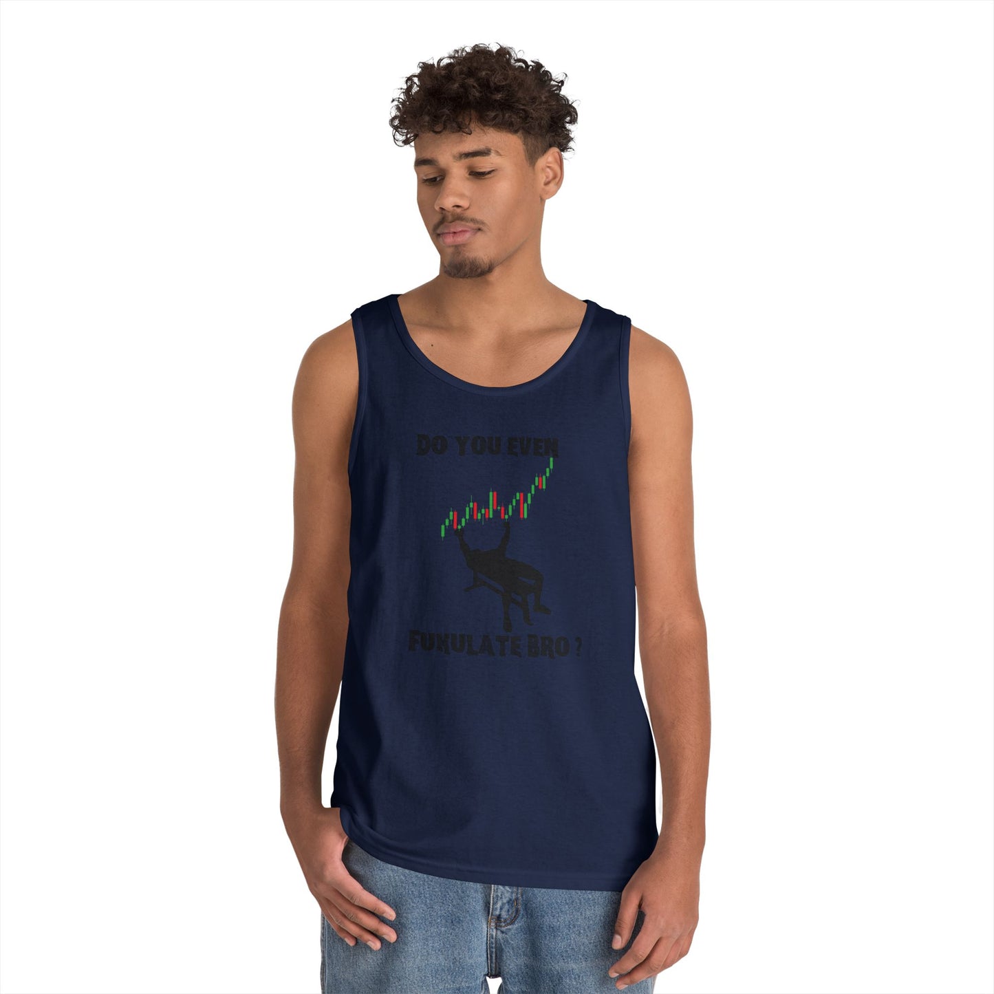 Workout Tank for Traders, Geeky Summer Apparel, Do You Even Fulkulate Bro?, Gift for Traders, Unisex Cotton Top