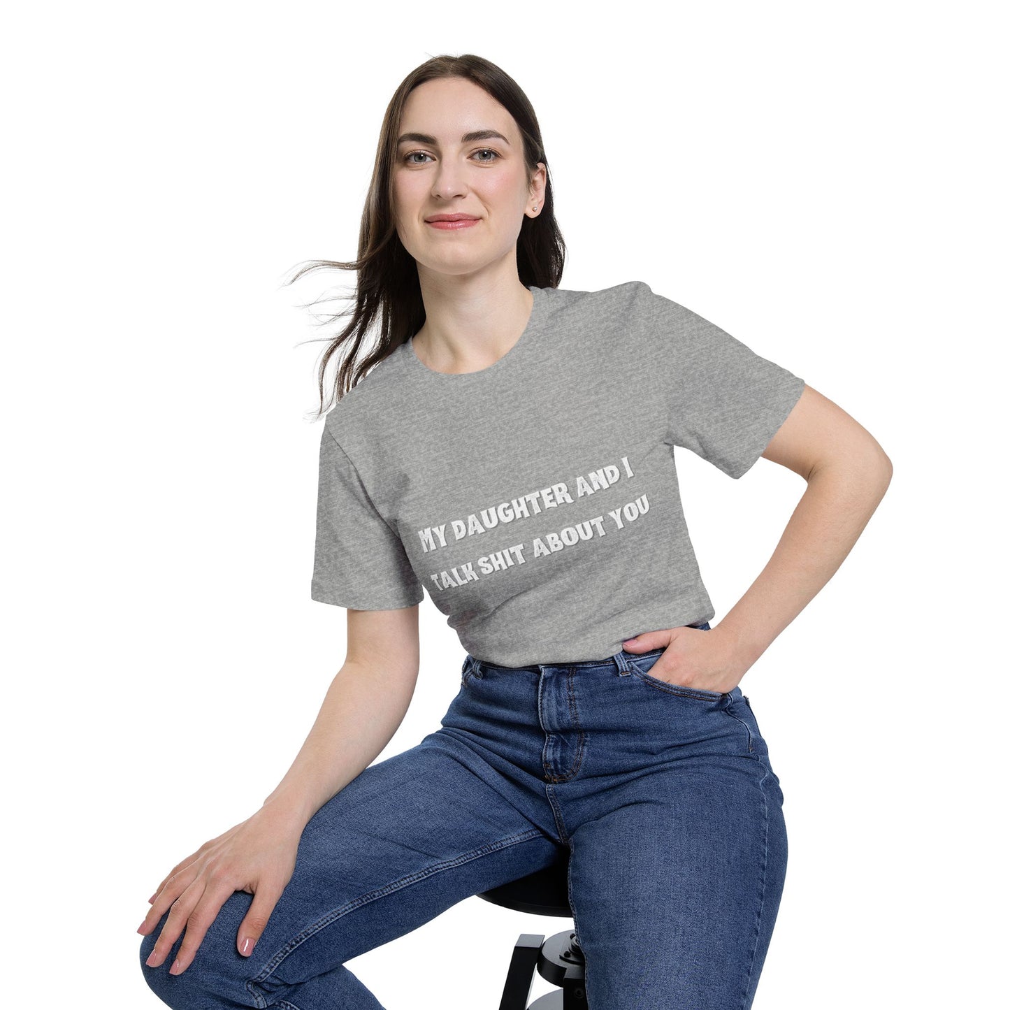 Humorous Family T-Shirt - Unisex Short-Sleeve Jersey Tee - Gift for Moms, Family Gatherings, Casual Wear