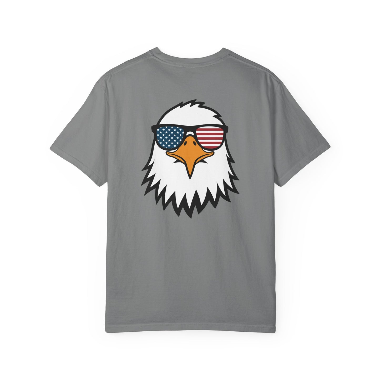 Grillin' Like a Villain Unisex T-Shirt | Patriotic BBQ Tee with Eagle Design
