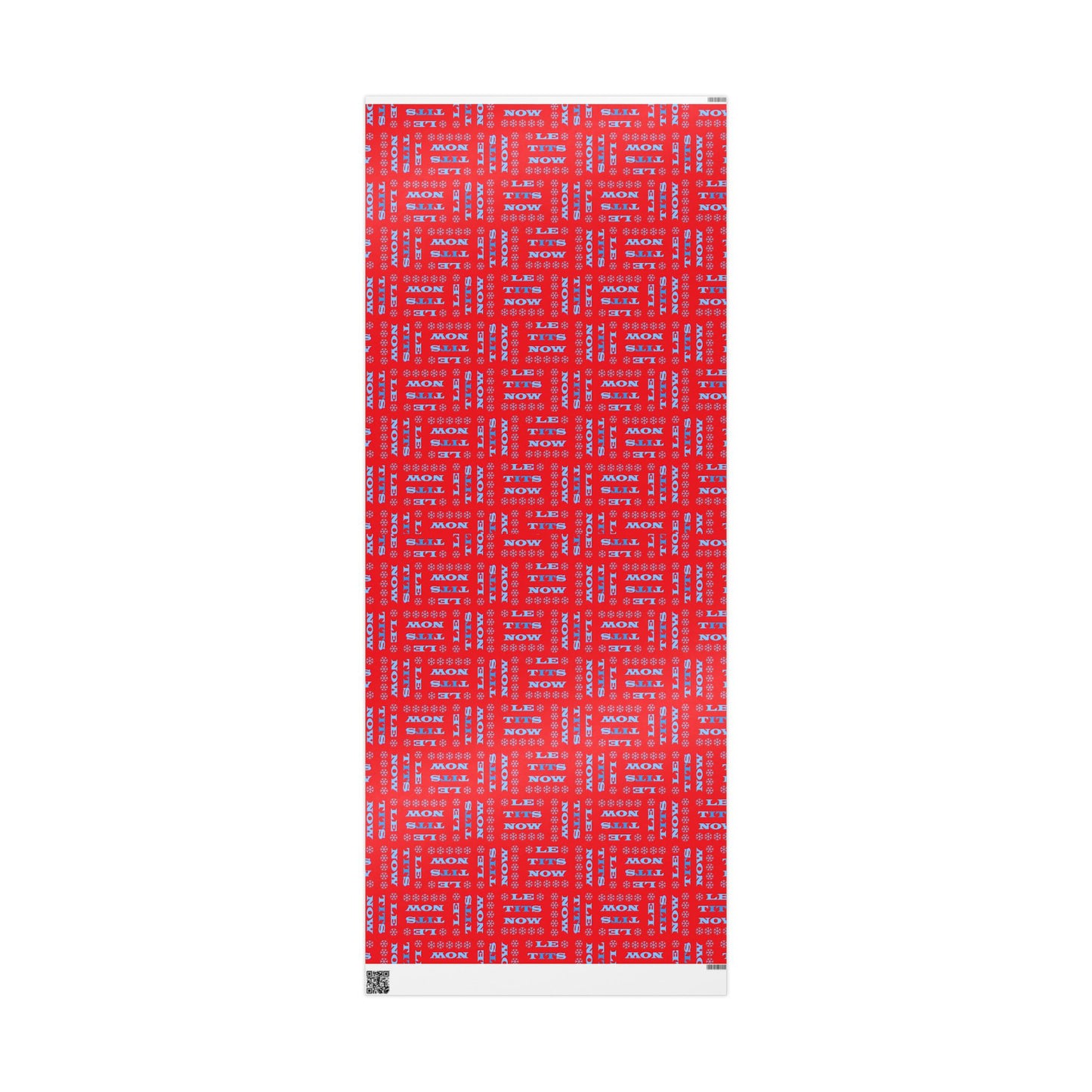 LETitSNOW - Festive Wrapping Paper for Holidays, Gift Wrap for Christmas, Birthday Party Decor, Floral Design for Celebrations