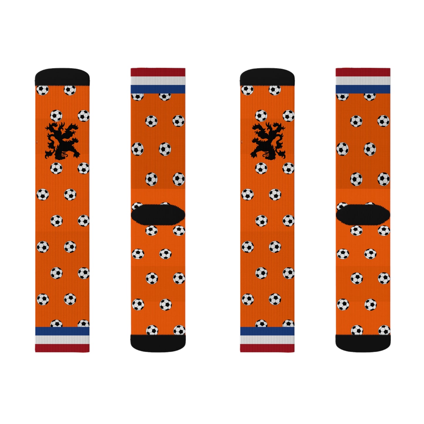 Dutch Voetbal Sokken - Perfect for Game Day, Gifts for Soccer Fans, Sportswear, Athleisure, Fun Accessories