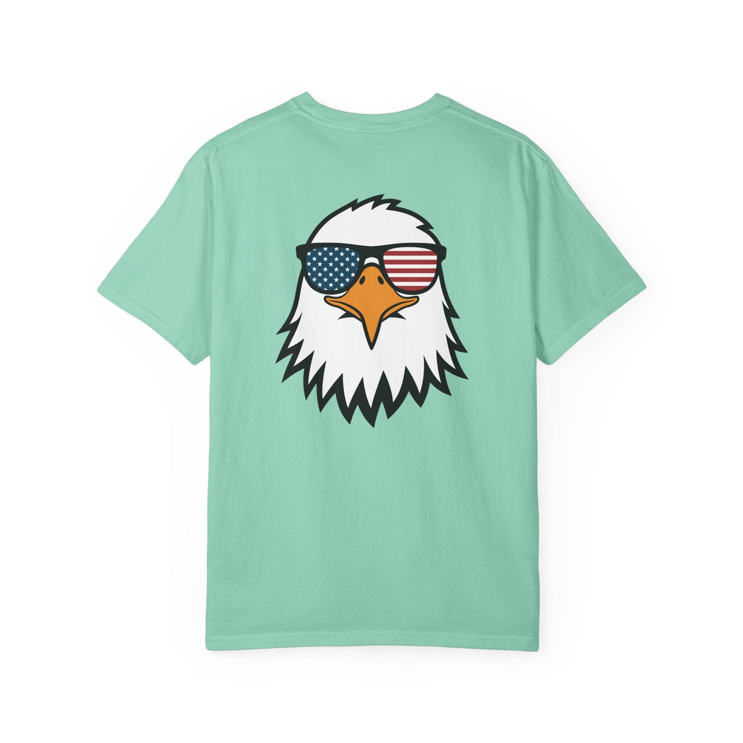 Grillin' Like a Villain Unisex T-Shirt | Patriotic BBQ Tee with Eagle Design