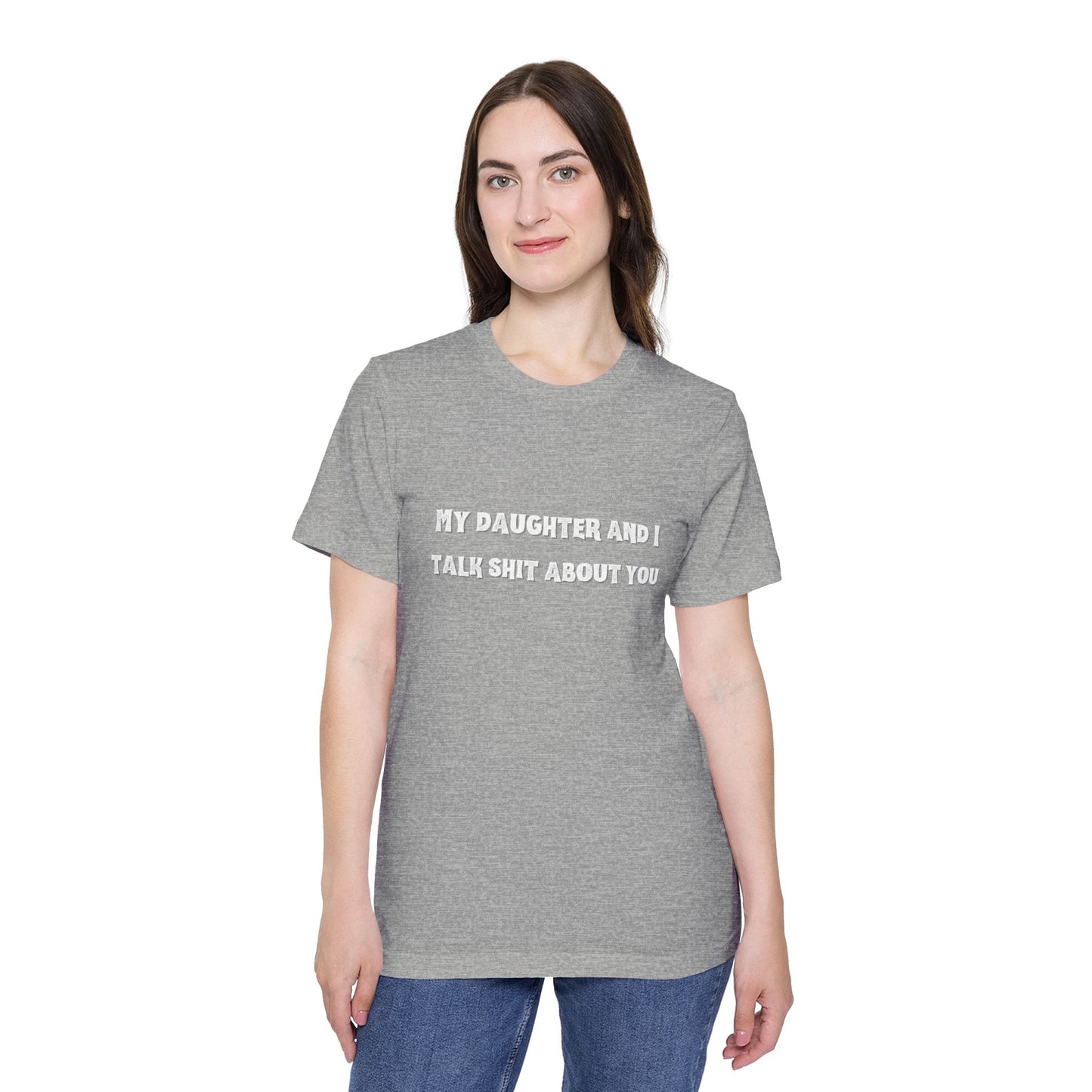 Humorous Family T-Shirt - Unisex Short-Sleeve Jersey Tee - Gift for Moms, Family Gatherings, Casual Wear