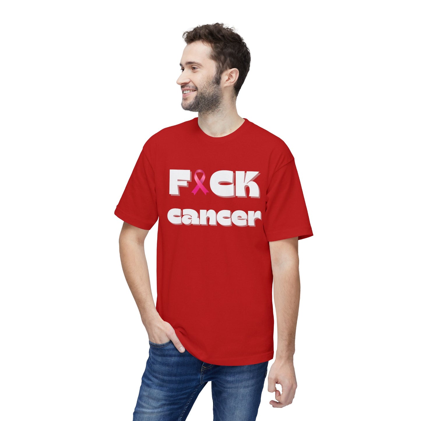 Bold Cancer Awareness T-Shirt, Breast Cancer Support Tee, Unisex Apparel, Inspirational Gift, Made in USA, Fighting Cancer Gear