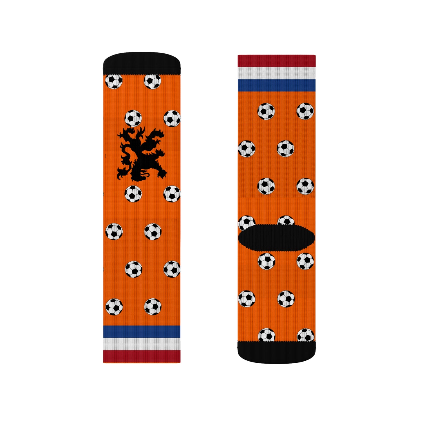 Dutch Voetbal Sokken - Perfect for Game Day, Gifts for Soccer Fans, Sportswear, Athleisure, Fun Accessories