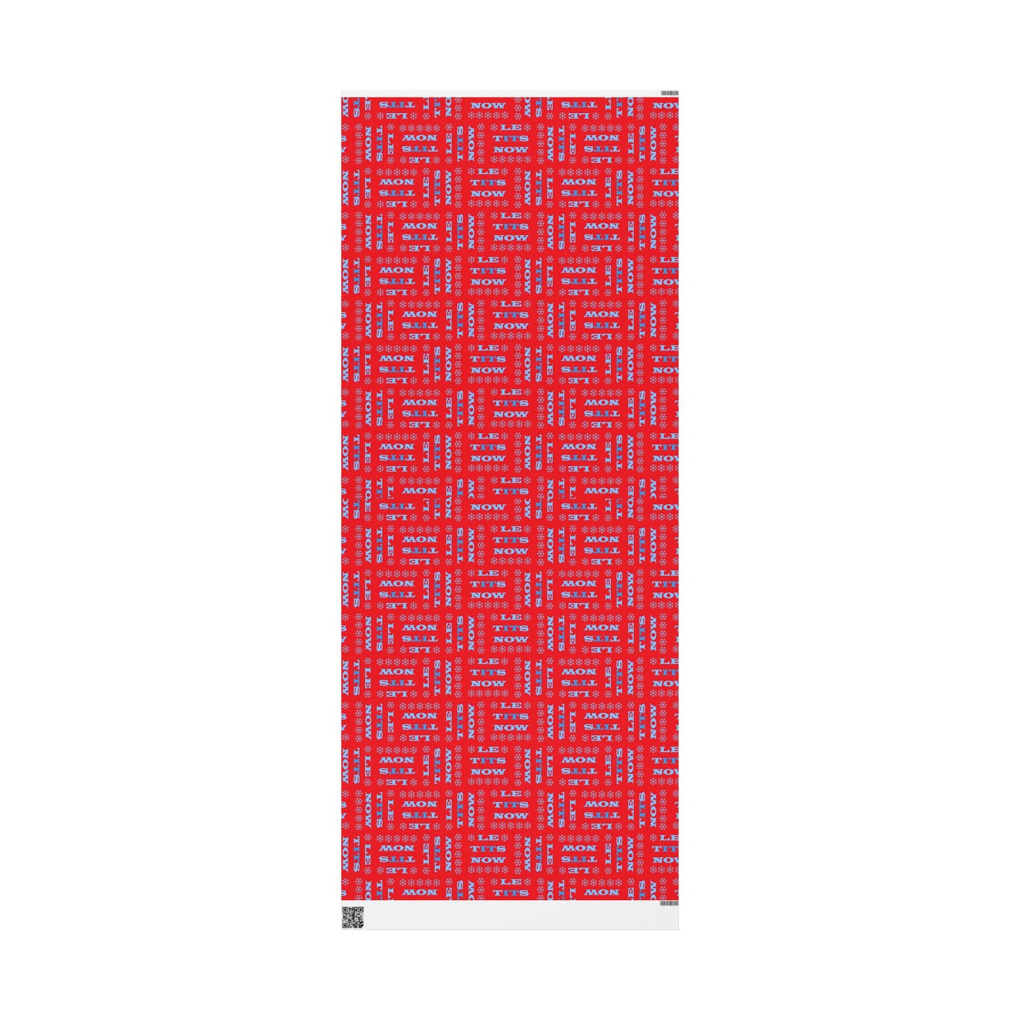 LETitSNOW - Festive Wrapping Paper for Holidays, Gift Wrap for Christmas, Birthday Party Decor, Floral Design for Celebrations