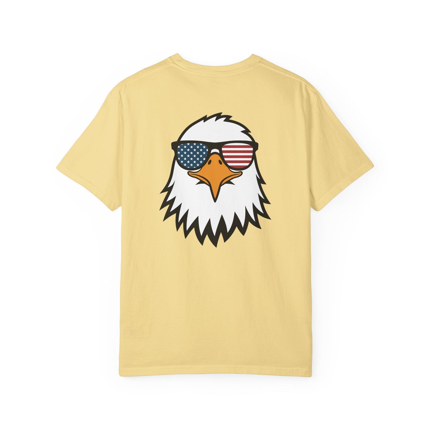 Grillin' Like a Villain Unisex T-Shirt | Patriotic BBQ Tee with Eagle Design