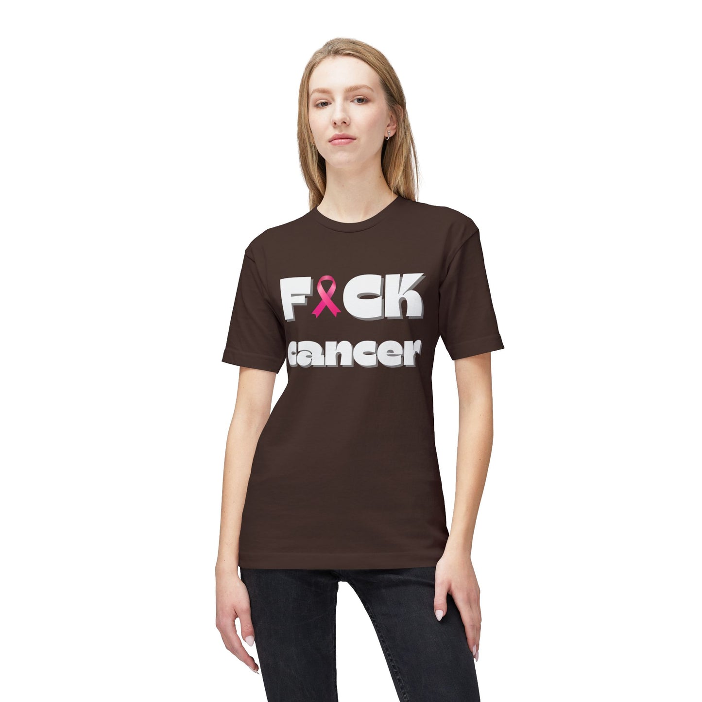 Bold Cancer Awareness T-Shirt, Breast Cancer Support Tee, Unisex Apparel, Inspirational Gift, Made in USA, Fighting Cancer Gear