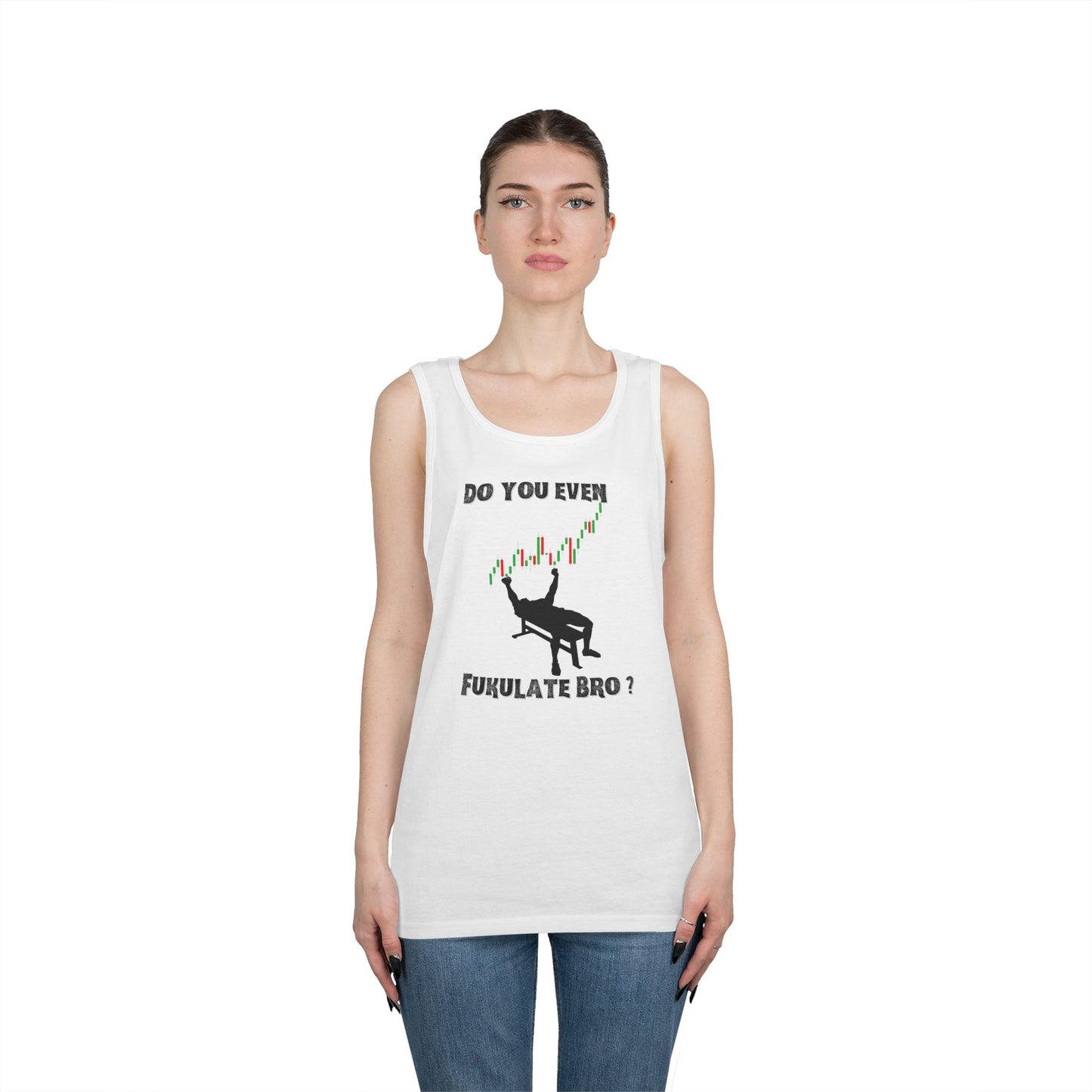 Workout Tank for Traders, Geeky Summer Apparel, Do You Even Fulkulate Bro?, Gift for Traders, Unisex Cotton Top