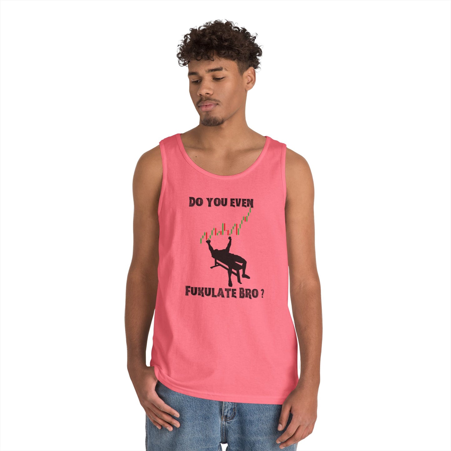 Workout Tank for Traders, Geeky Summer Apparel, Do You Even Fulkulate Bro?, Gift for Traders, Unisex Cotton Top