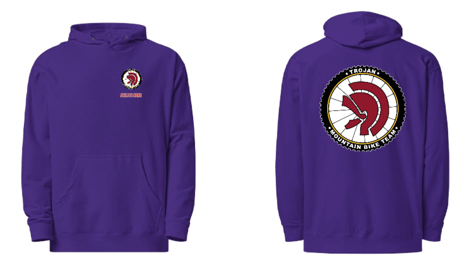Trojan MTB - Customized Unisex Midweight Hoodie | Independent Trading Co. SS4500