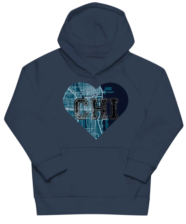 Map your Heart - Wear your Story | Vegan - Eco Kids Hoodie