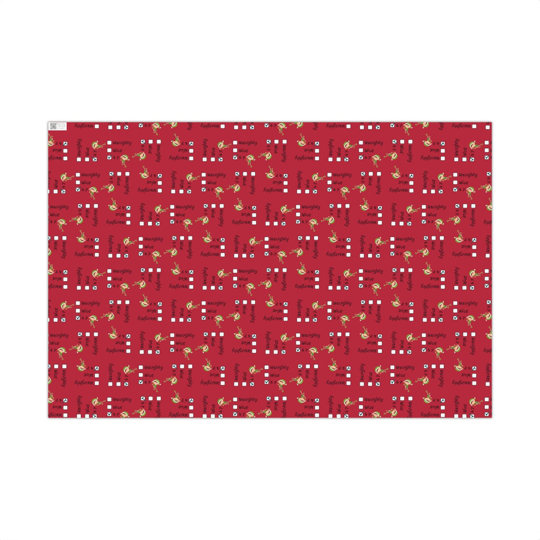 Naughty, Nice 6 7 Christmas Gift Wrap Paper: Wrap Wild!