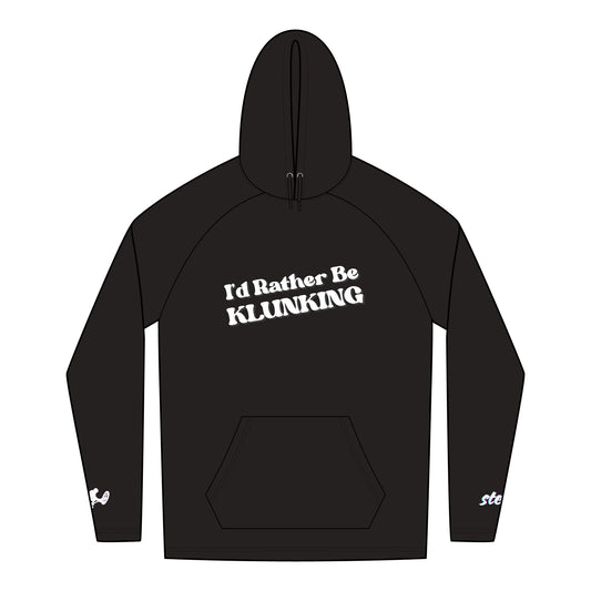 Why Gamers Love the 'I'd Rather Be Klunking' Hoodie