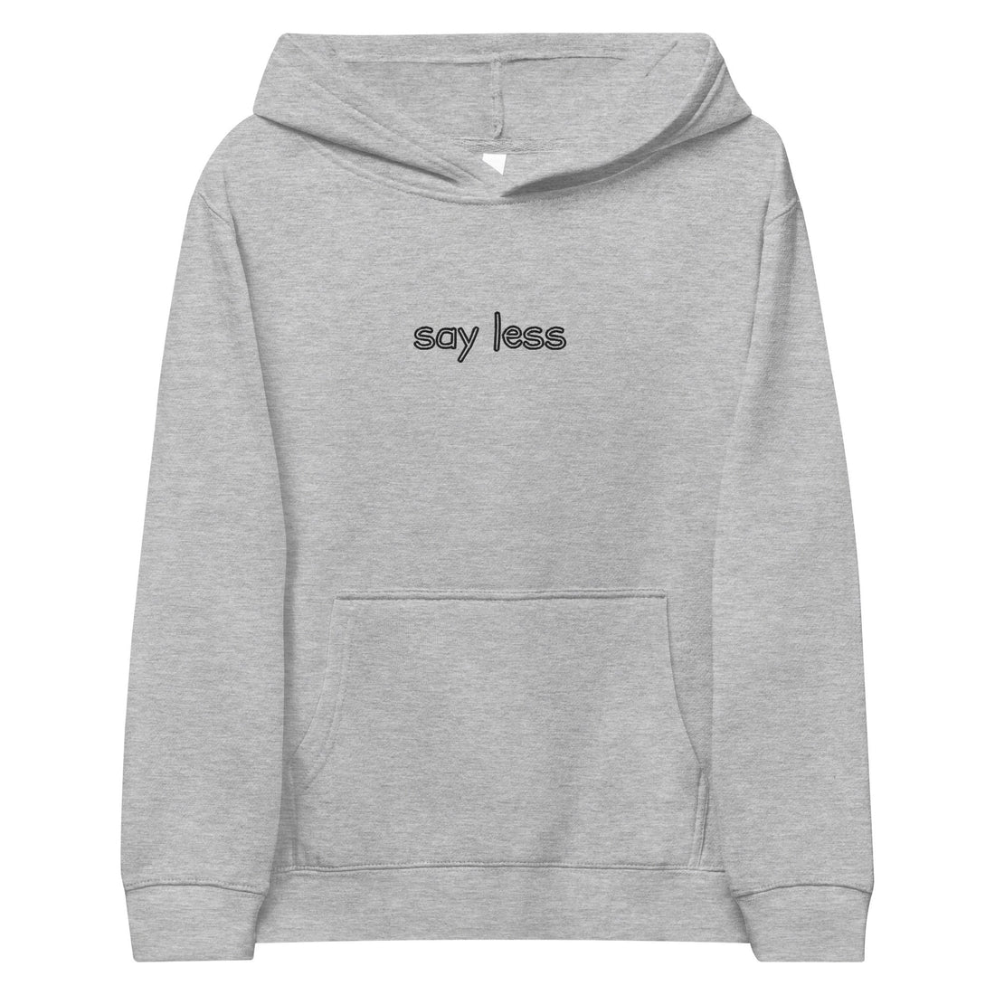 Why Kids Love the 'Say Less' Fleece Hoodie