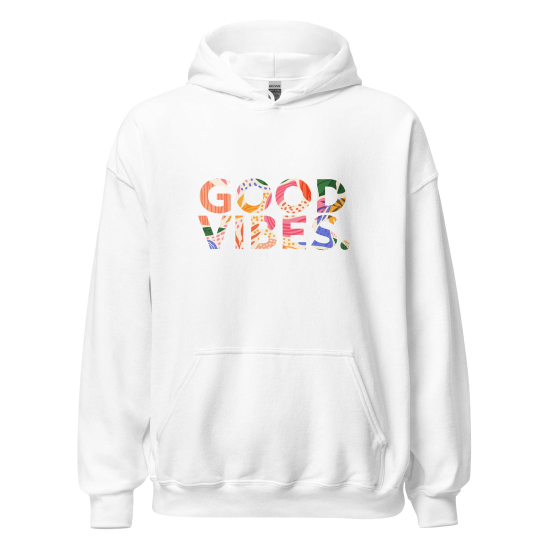 Good Vibes Unisex Hoodie: Bad Vibes? Not Today!