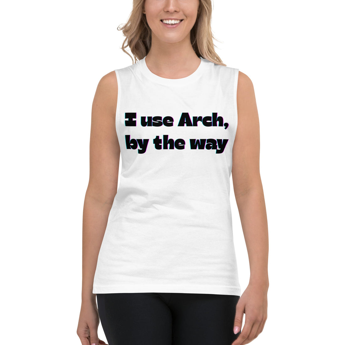 Rock the Arch Muscle Shirt: Sleeves? Never Heard of 'Em