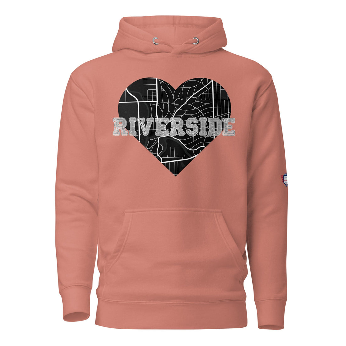 Riverside Unisex Hoodie: NOT Customizable, Totally Crushin'!