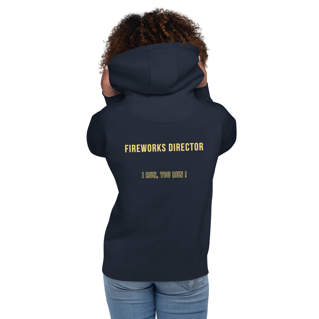 Fireworks Director Unisex Hoodie: Runs Small, Size Up!