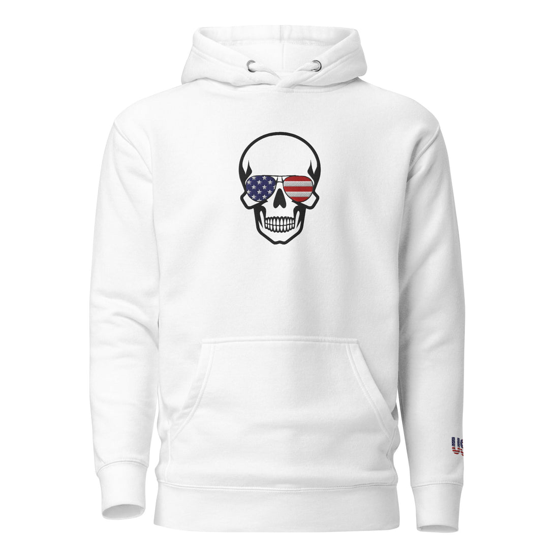 Most Comfortable Embroidered 'Merica Hoodie – Runs Small, Size Up!