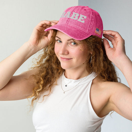 Why Badasses Love the 'BABE' Vintage Cotton Twill Cap