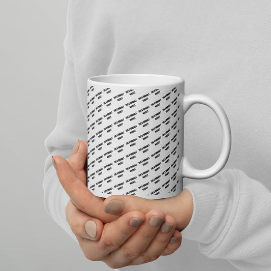 Why Fans Can't Quit the "Probably Whiskey" White Glossy Mug