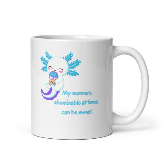 The White Glossy Mug: Shiny, Sassy, Damn Funny