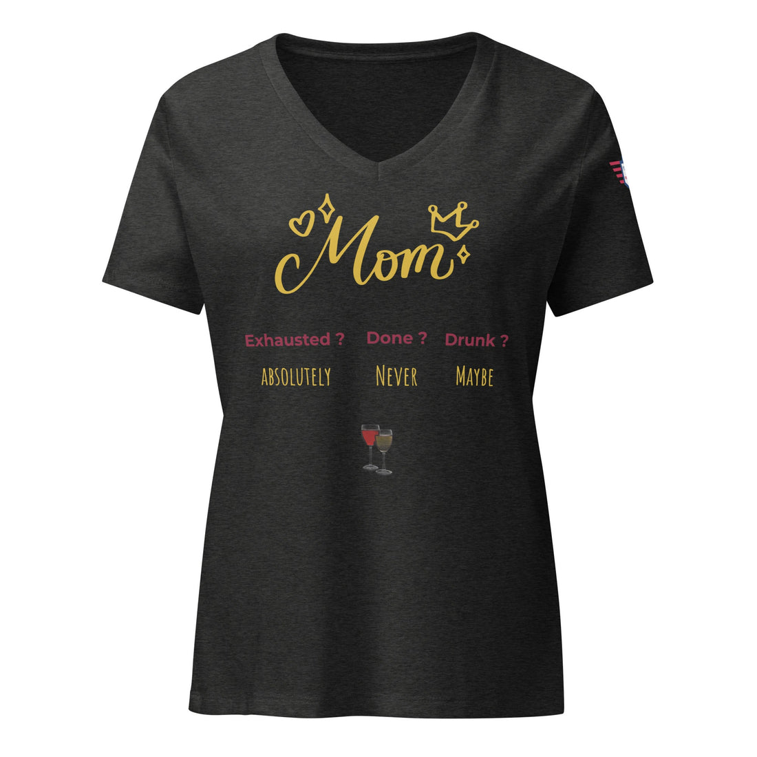 Why Badass Moms Love the 'Mom' Relaxed V-Neck Tee