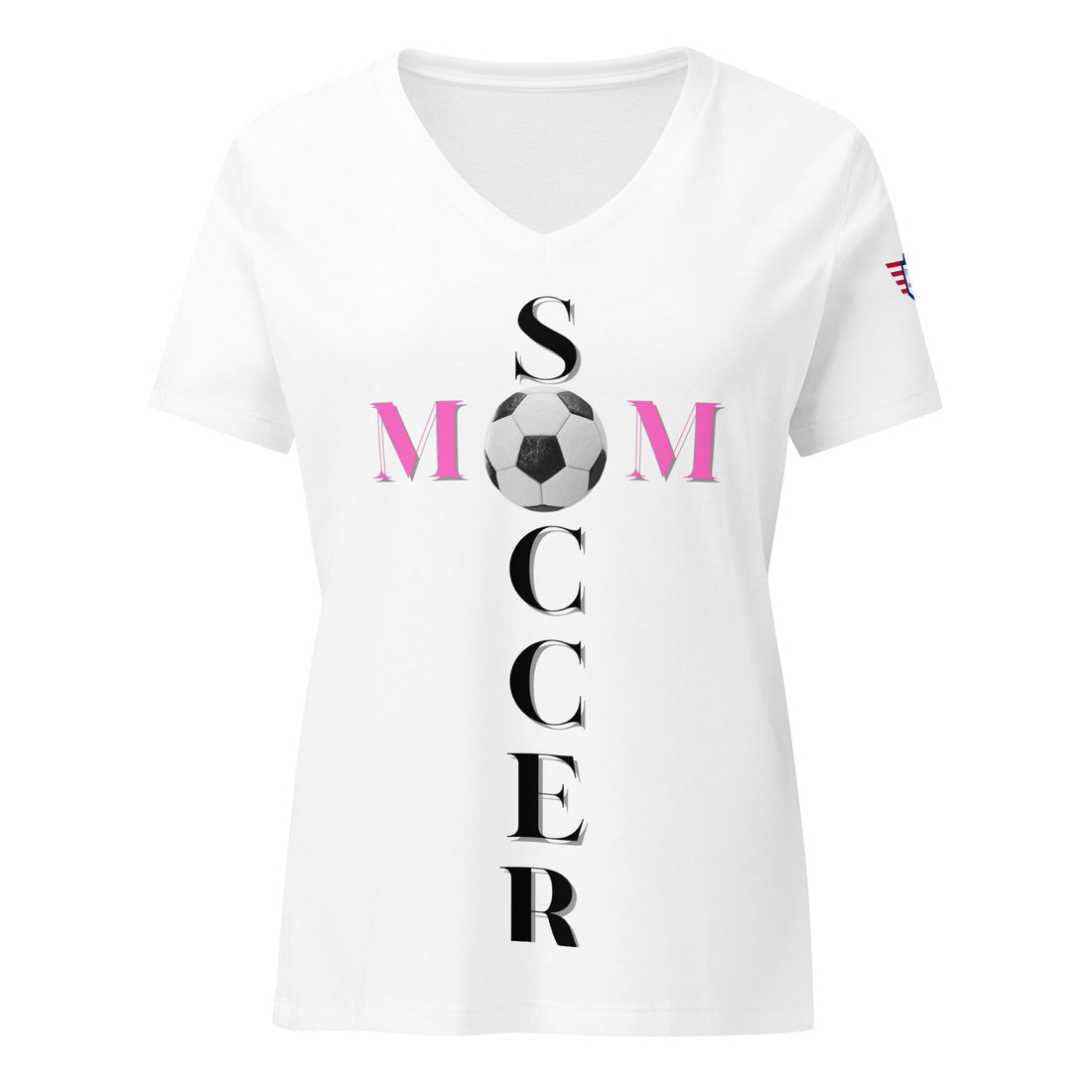 Why Soccer Moms Slay in the 'Soccer Mom' V-Neck Tee