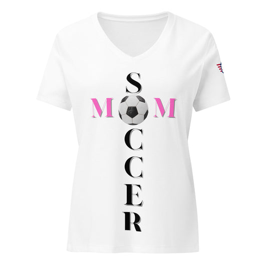 Why Soccer Moms Slay in the 'Soccer Mom' V-Neck Tee